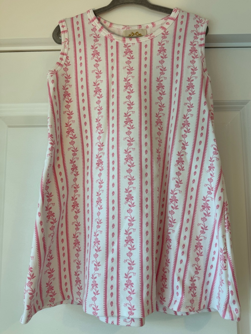 Beaufort Bonnet Polly Play Dress in French Country Coterie Pink Floral Size 5
